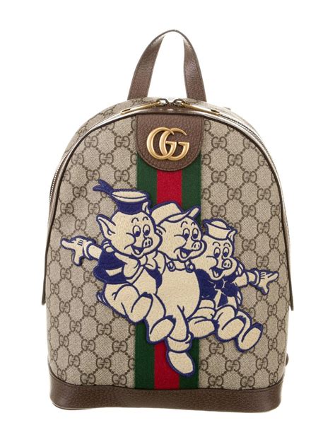 gucci backpack 3 little pigs|gucci flying pig sweater.